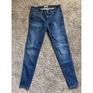 Madewell 9" High-Rise Skinny Jeans, Size 32T